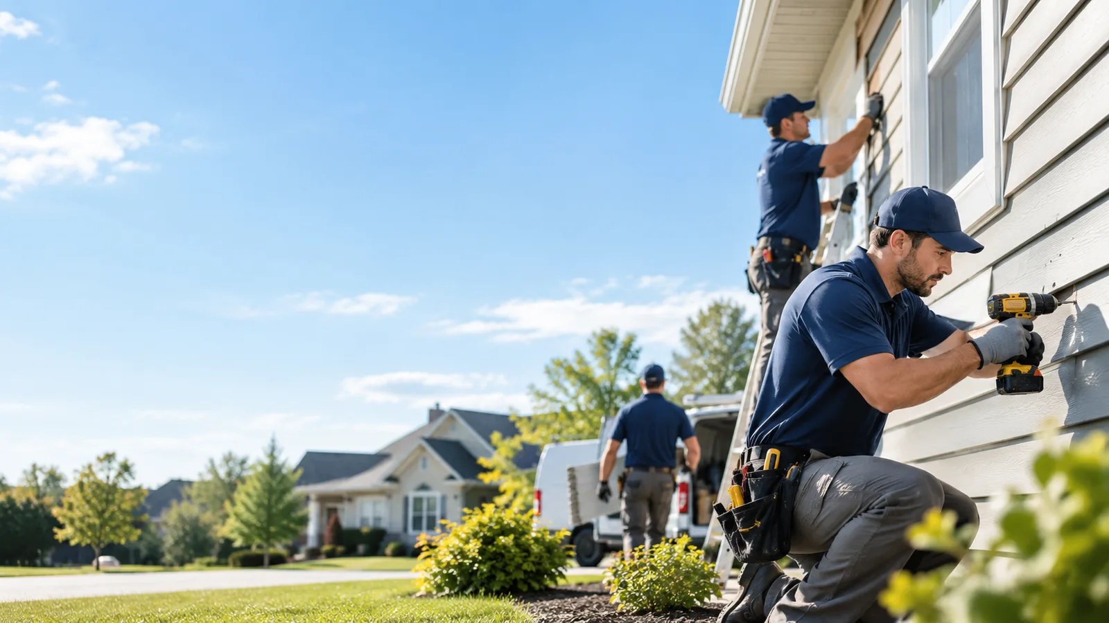 Siding Leak Repair in South Range, MI